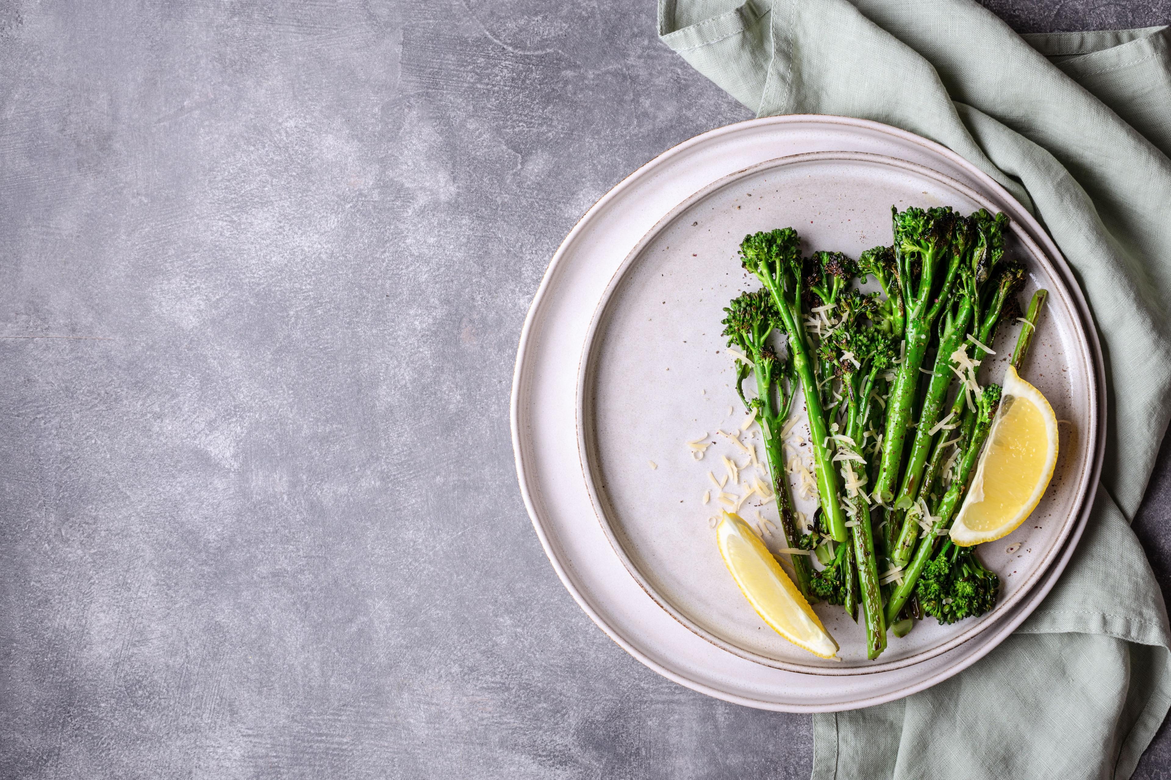 Roasted broccolini