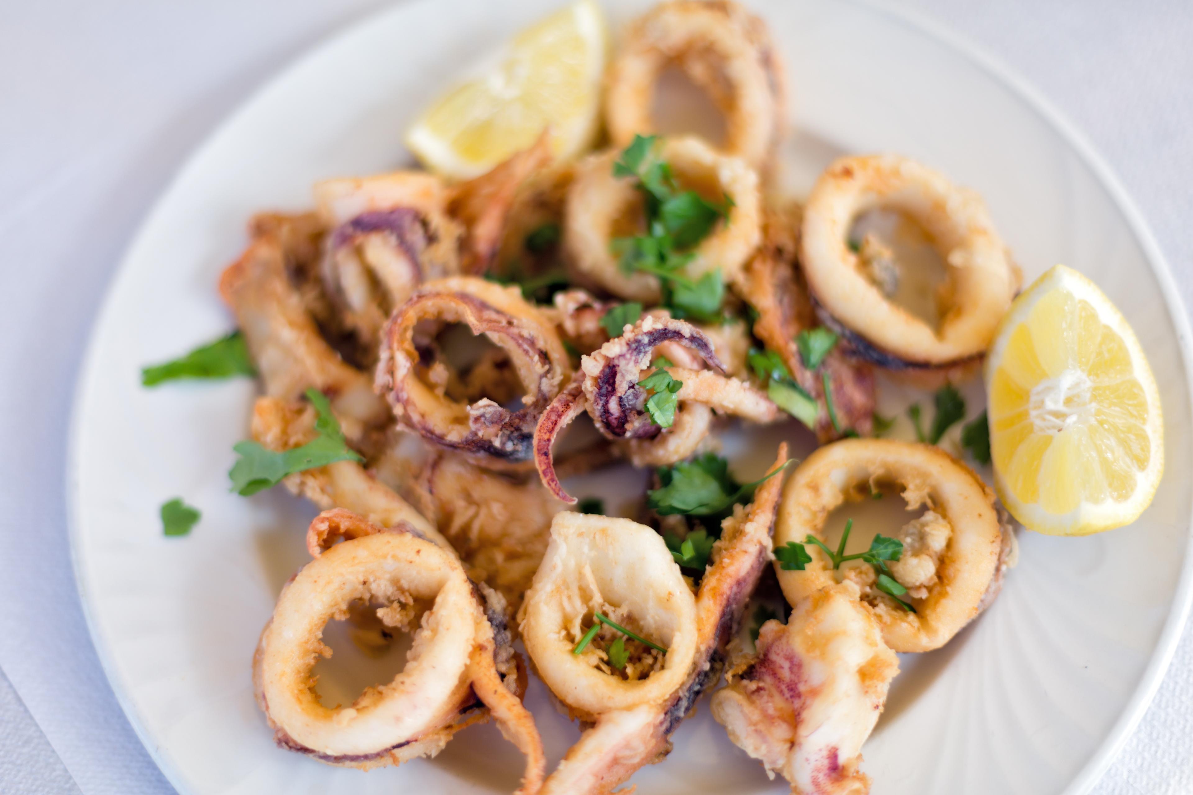 Fried calamari