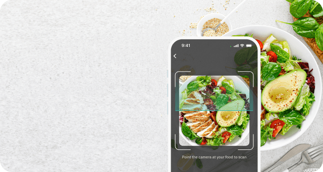 AI food scanner preview